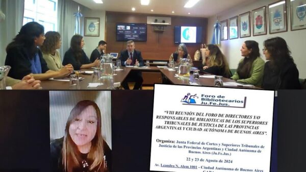 La Biblioteca Judicial fortalece su compromiso con la modernización bibliotecaria