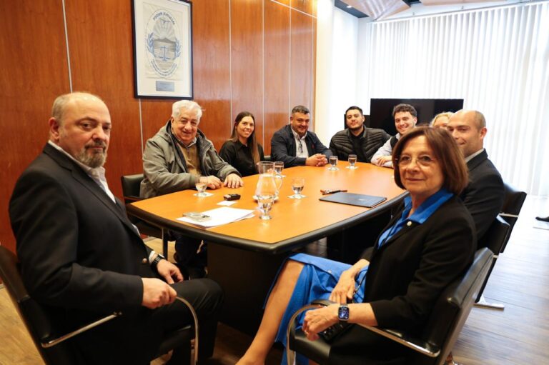 Jueces del Superior Tribunal de Justicia recibieron la visita del Dr. Julio Piumato