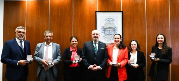 El Presidente del Superior Tribunal de Justicia recibió a destacados expositores especializados en lavado de activos y Derecho Societario