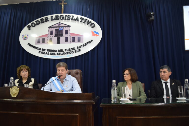 El Superior Tribunal acompañó la sesión inaugural del período legislativo 2025 