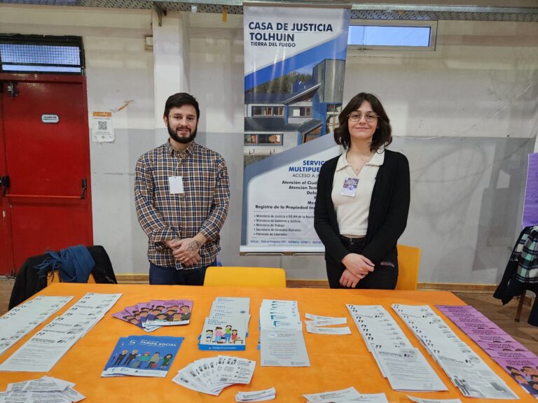 El Poder Judicial participó en las II Jornadas de prevención de adicciones en Tolhuin