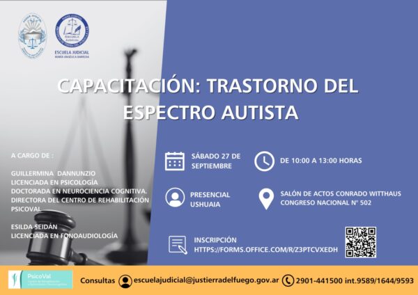 Se realizará una capacitación sobre el “Trastorno del Espectro Autista”