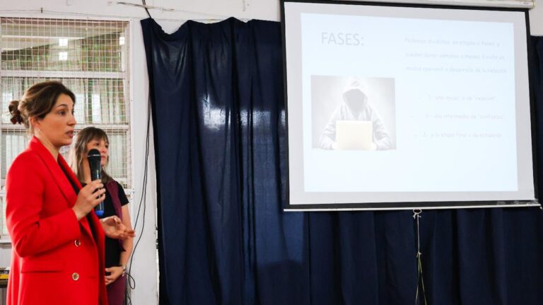 Funcionarias del Poder Judicial brindaron una charla sobre prevención de la violencia en el Colegio Sobral