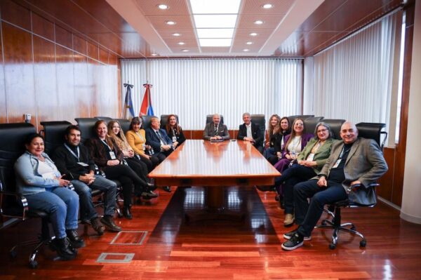 El Superior Tribunal de Justicia recibió a integrantes de la Misión de Observación Electoral “Fin del Mundo”