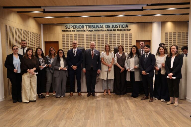 El STJ entregó diplomas a asistentes al Curso de Derecho Procesal y Técnicas de Litigación Civil