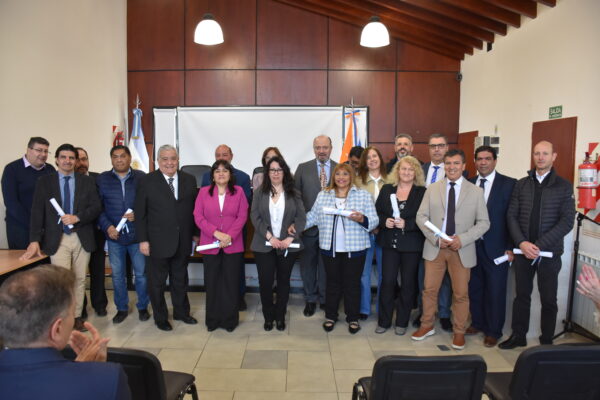 Reconocieron a personal que cumplió 25 y 30 años de servicio en el DJN