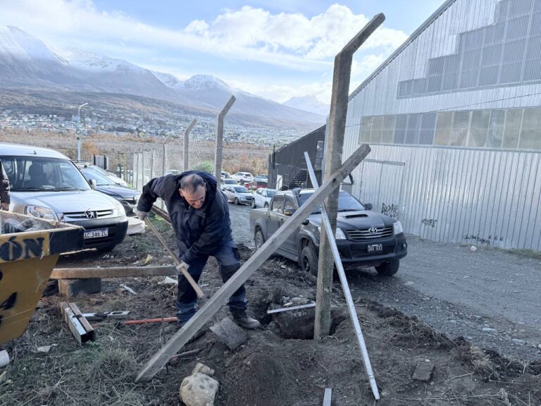 El Poder Judicial instala un cerco olímpico en el edificio de Tribunales de Ushuaia para mejorar la seguridad