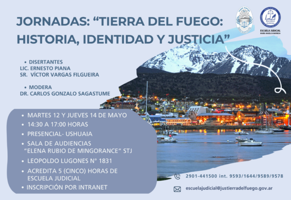 Invitan a participar de las Jornadas “Tierra del Fuego: Historia, Identidad y Justicia”