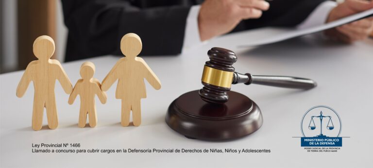 Llaman a concurso para cubrir cargos en la Defensoría Provincial de derechos de niñas, niños y adolescentes 