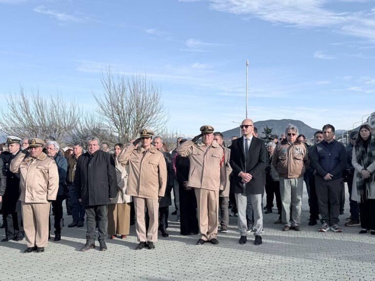 A 44 años del combate en Malvinas, homenajearon al guardacostas Río Iguazú