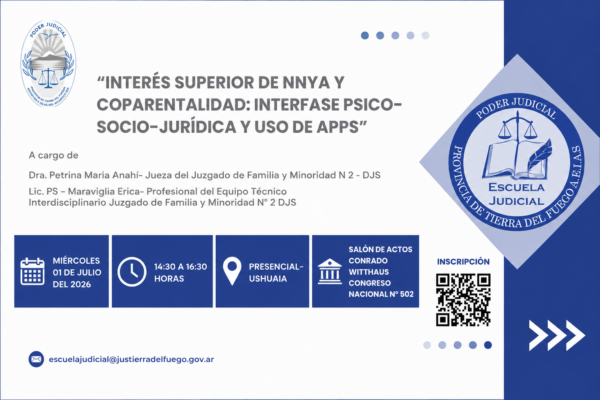 Se realizará una capacitación sobre “Interés superior de niños, niñas y adolescentes y coparentalidad”